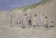 Max Liebermann After Bathing oil painting
